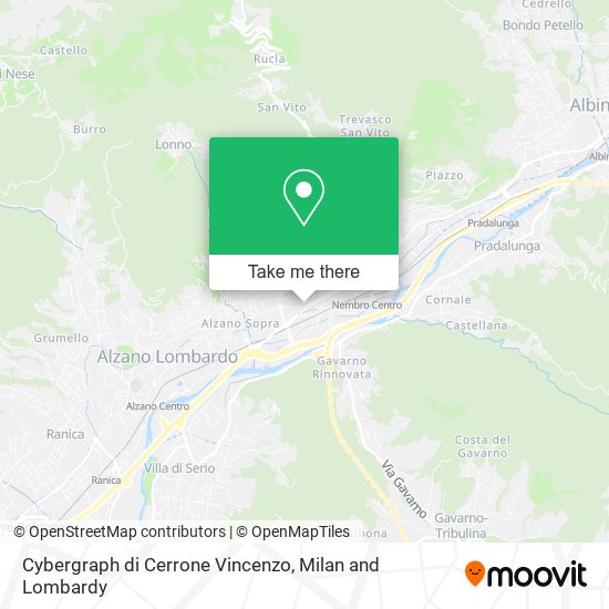Cybergraph di Cerrone Vincenzo map