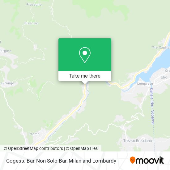 Cogess. Bar-Non Solo Bar map