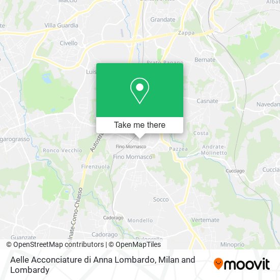 Aelle Acconciature di Anna Lombardo map