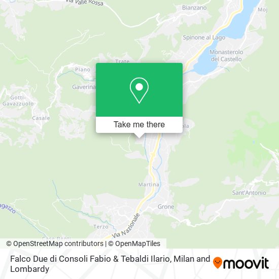 Falco Due di Consoli Fabio & Tebaldi Ilario map