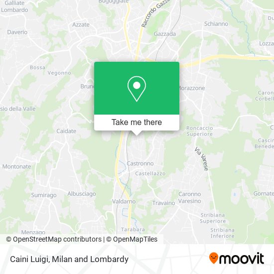 Caini Luigi map
