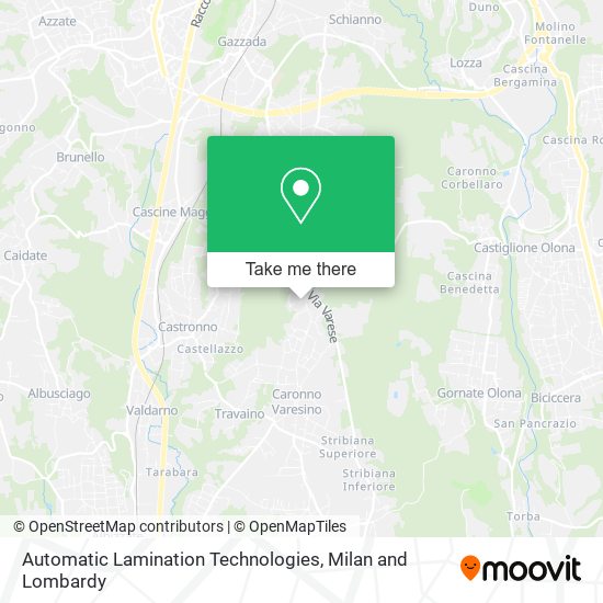 Automatic Lamination Technologies map