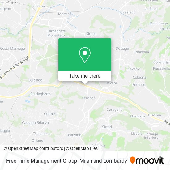 Free Time Management Group map