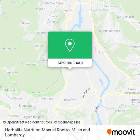 Herbalife Nutrition-Manuel Roetto map