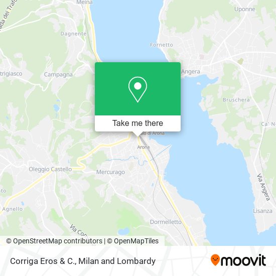 Corriga Eros & C. map