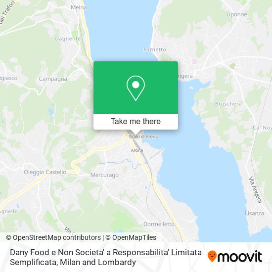 Dany Food e Non Societa' a Responsabilita' Limitata Semplificata map