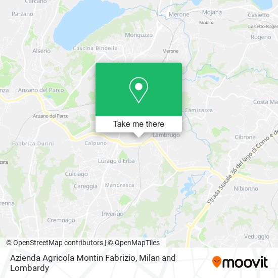Azienda Agricola Montin Fabrizio map