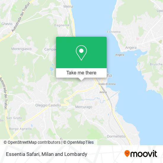 Essentia Safari map