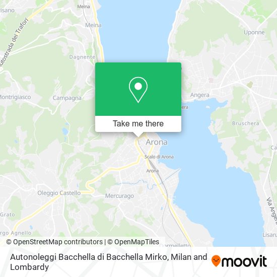 Autonoleggi Bacchella di Bacchella Mirko map