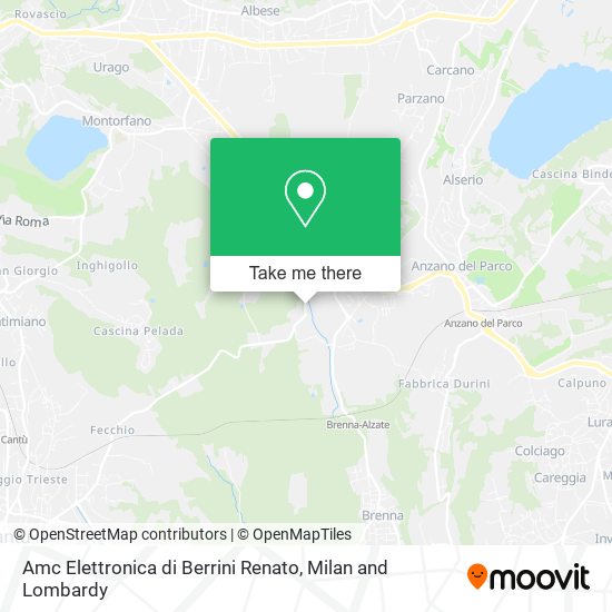 Amc Elettronica di Berrini Renato map