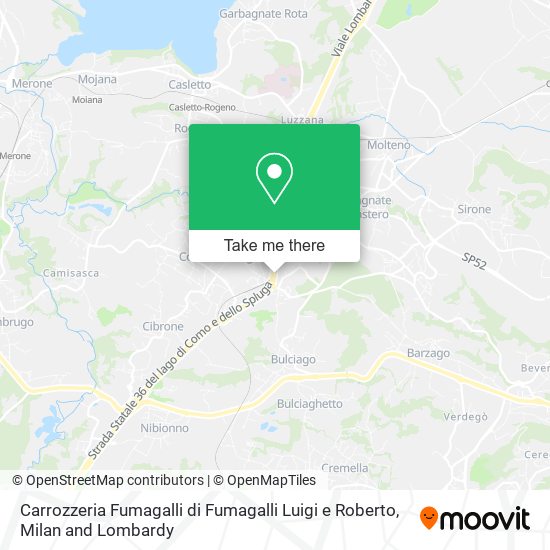 Carrozzeria Fumagalli di Fumagalli Luigi e Roberto map