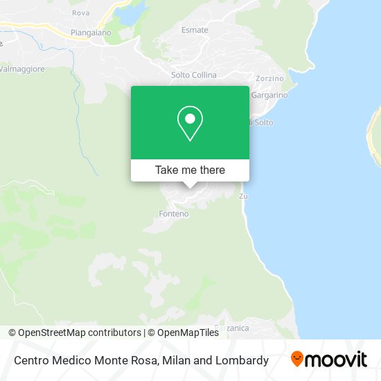 Centro Medico Monte Rosa map