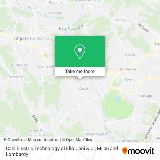 Cani Electric Technology di Elio Cani & C. map