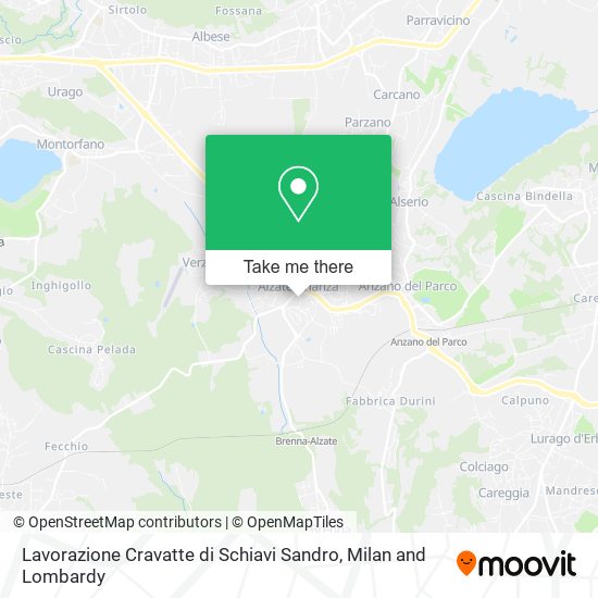 Lavorazione Cravatte di Schiavi Sandro map