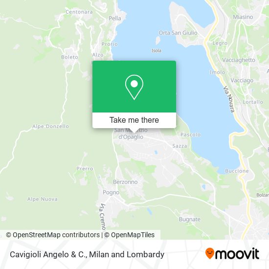 Cavigioli Angelo & C. map