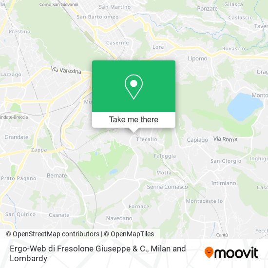 Ergo-Web di Fresolone Giuseppe & C. map