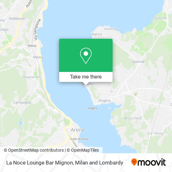 La Noce Lounge Bar Mignon map