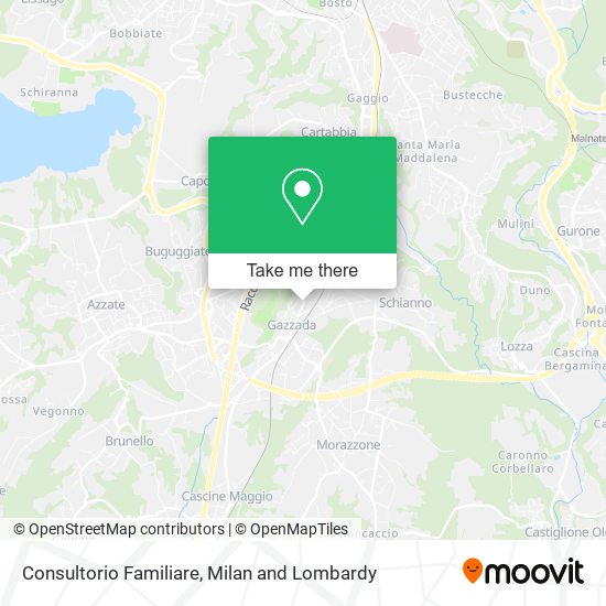 Consultorio Familiare map