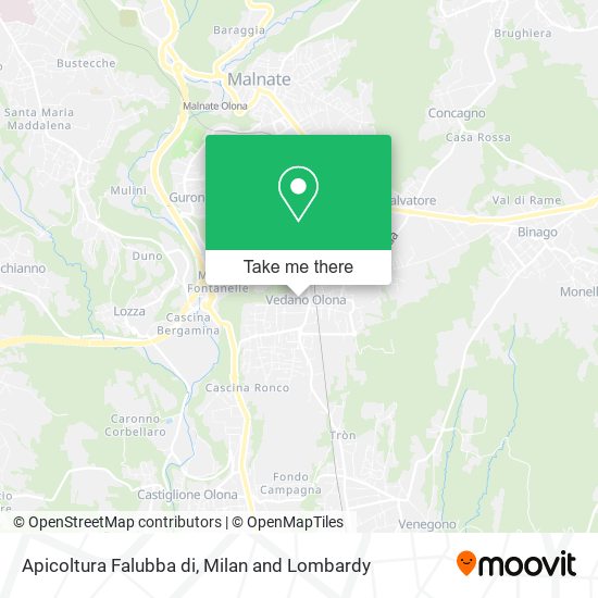Apicoltura Falubba di map
