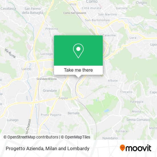 Progetto Azienda map