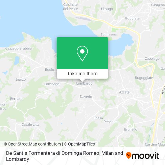 De Santis Formentera di Dominga Romeo map