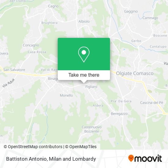 Battiston Antonio map
