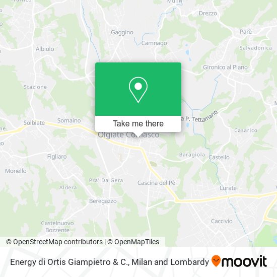 Energy di Ortis Giampietro & C. map