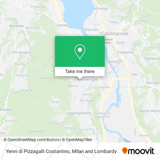 Yenni di Pizzagalli Costantino map