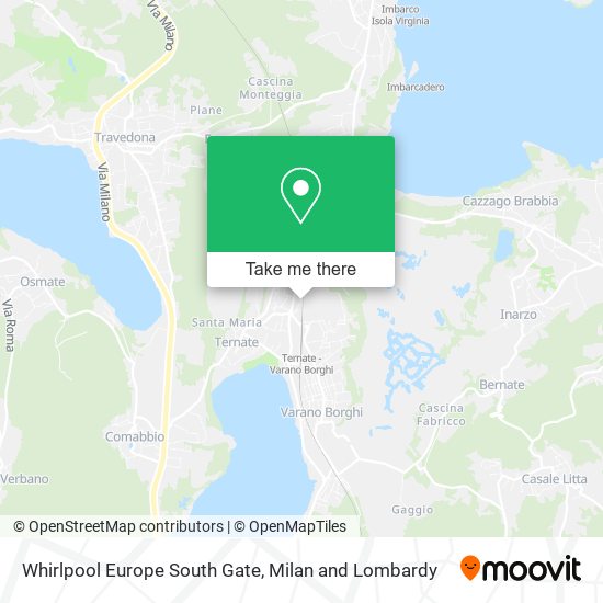 Whirlpool Europe South Gate map