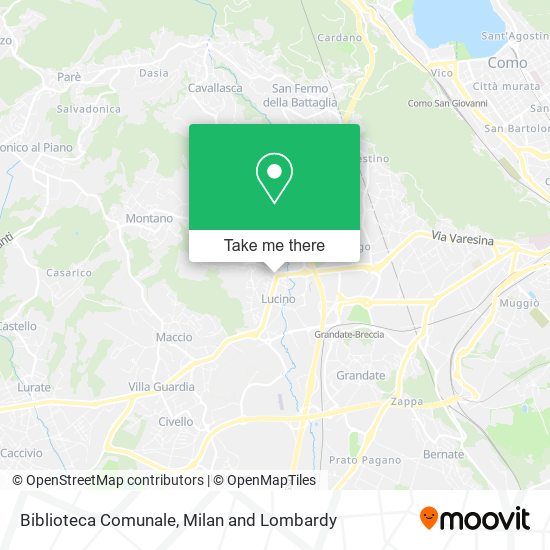 Biblioteca Comunale map