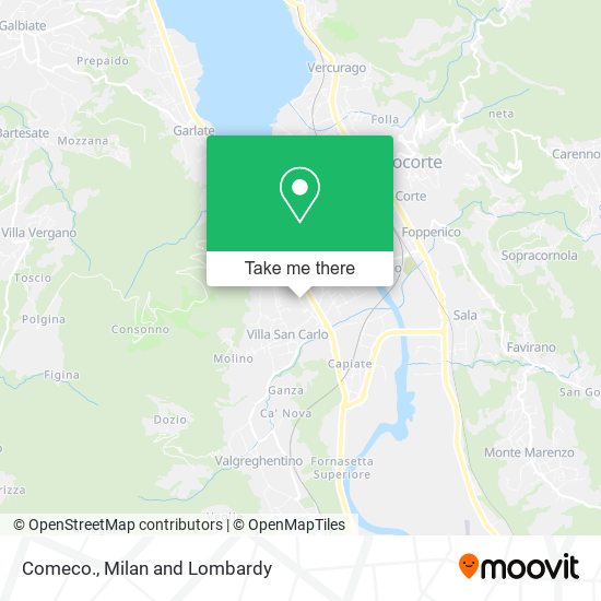 Comeco. map