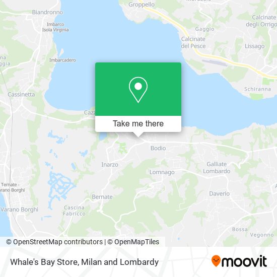 Whale's Bay Store map