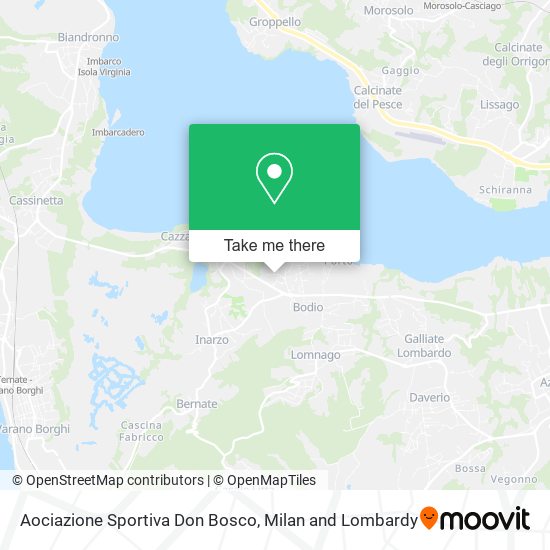 Aociazione Sportiva Don Bosco map