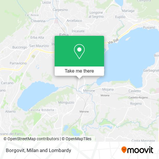 Borgovit map