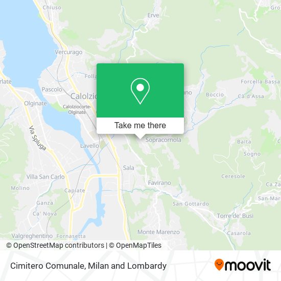 Cimitero Comunale map
