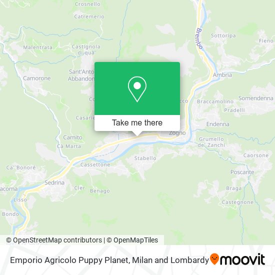 Emporio Agricolo Puppy Planet map