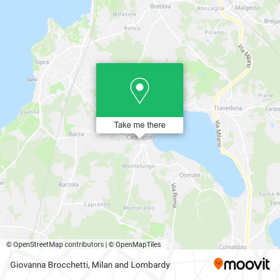 Giovanna Brocchetti map