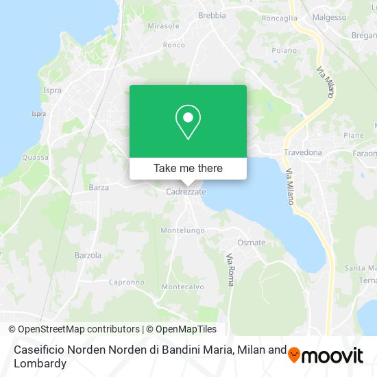 Caseificio Norden Norden di Bandini Maria map