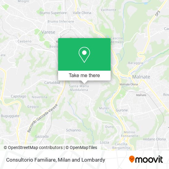 Consultorio Familiare map