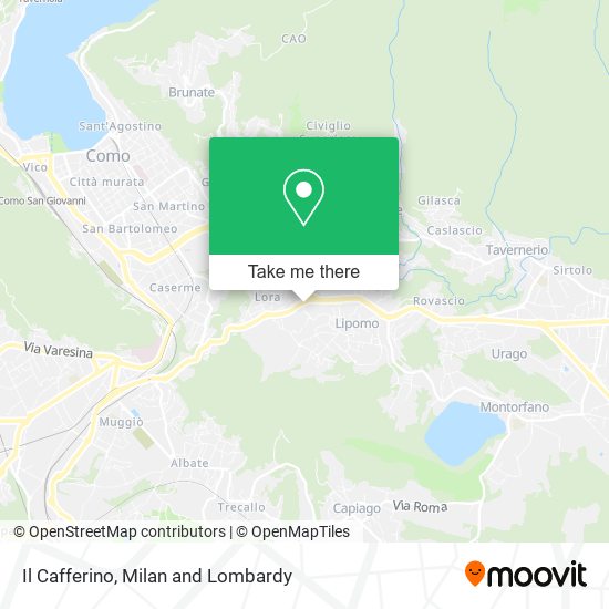 Il Cafferino map
