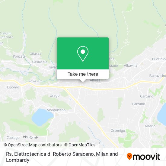 Rs. Elettrotecnica di Roberto Saraceno map