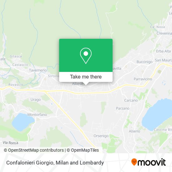 Confalonieri Giorgio map