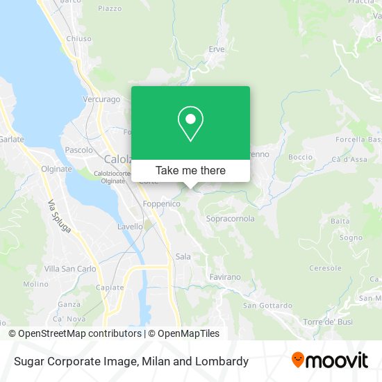 Sugar Corporate Image map