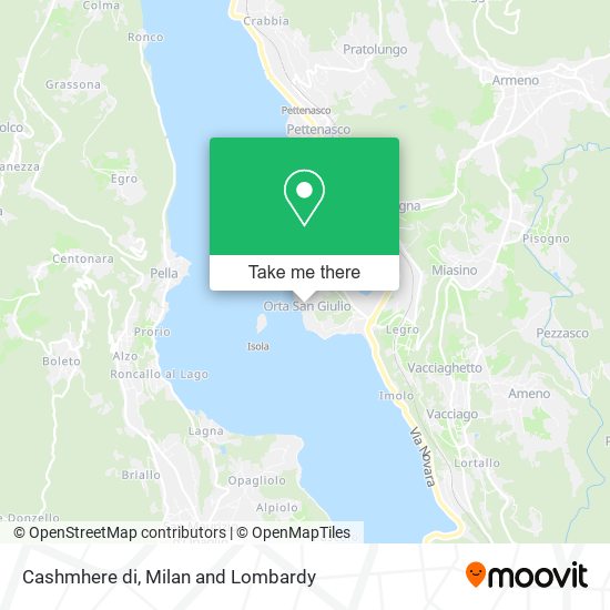 Cashmhere di map