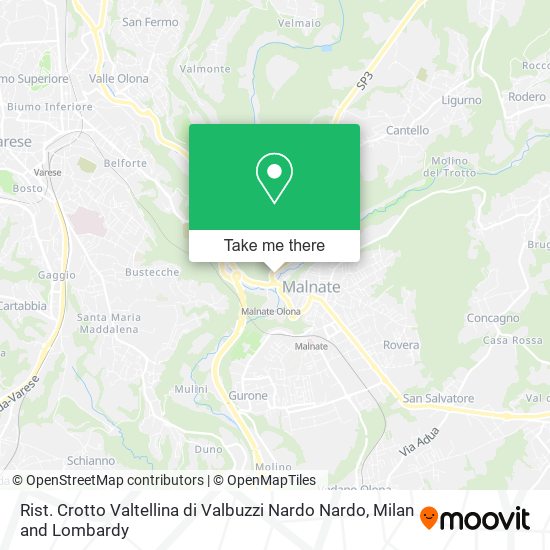 Rist. Crotto Valtellina di Valbuzzi Nardo Nardo map