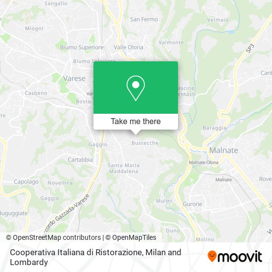 Cooperativa Italiana di Ristorazione map