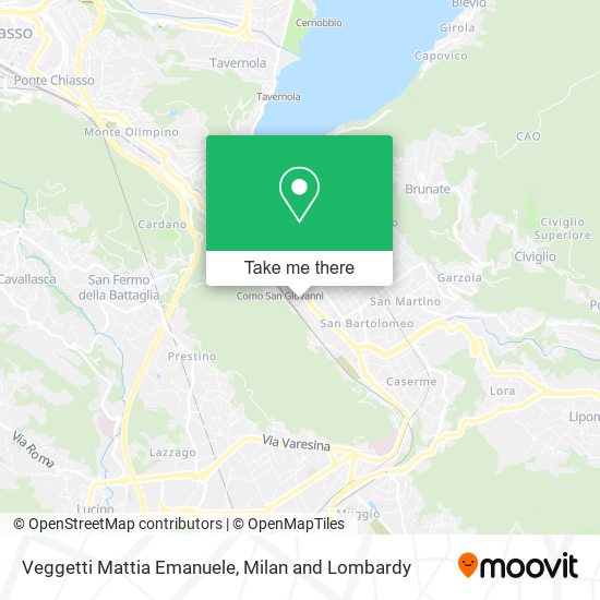 Veggetti Mattia Emanuele map