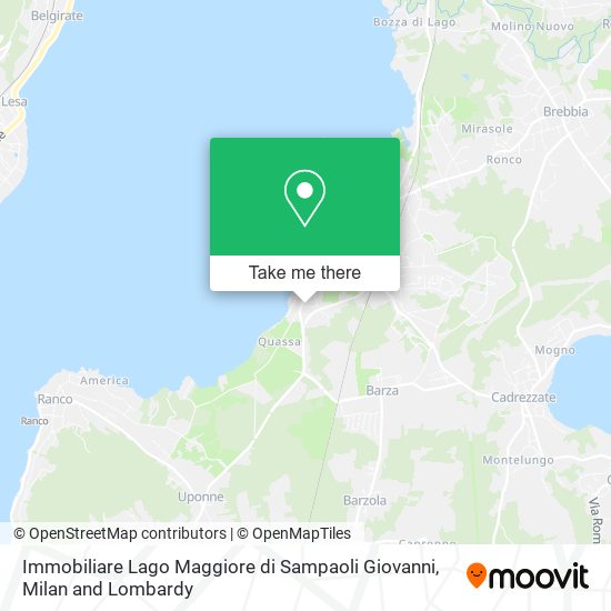 Immobiliare Lago Maggiore di Sampaoli Giovanni map