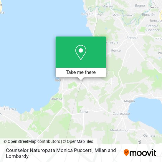 Counselor Naturopata Monica Puccetti map