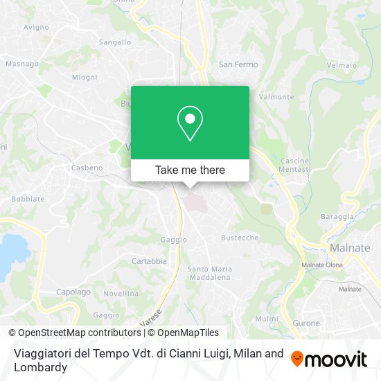 Viaggiatori del Tempo Vdt. di Cianni Luigi map